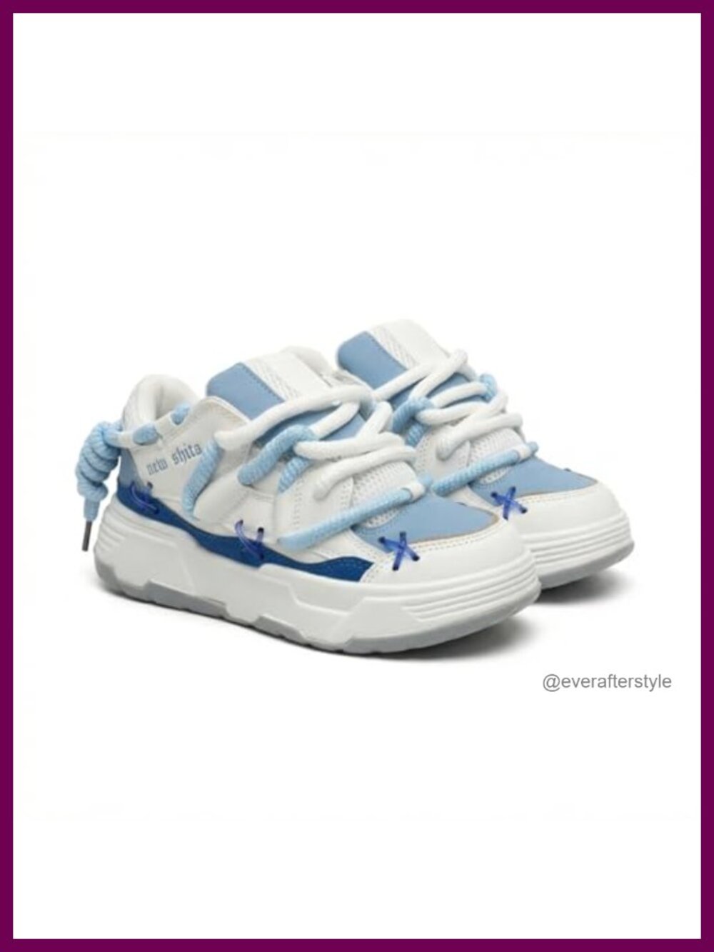 Unisex Chunky Platform Sneakers Height Incre Lightweight Breathable Athletic